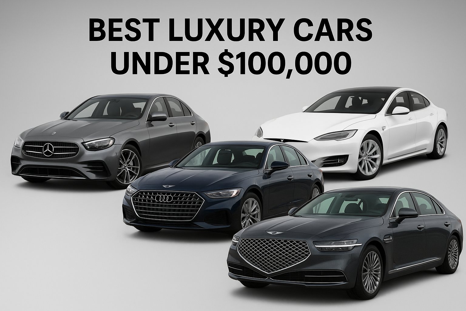 Best Luxury Cars Under $100,000