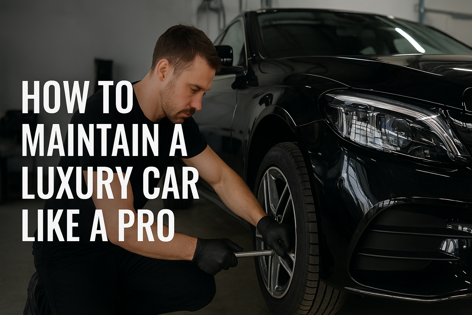 How to Maintain a Luxury Car Like a Pro